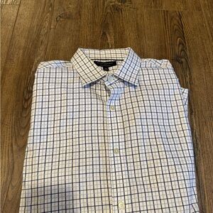 Men's Blue Checkered Shirt